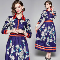 Robe Vintage Japon Manches Longues Rétro Vintage Dressing