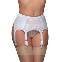 Porte Jarretelle Vintage Classique Blanc Vintage-Dressing