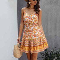 Robe Pin-Up Motifs Bohême