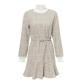 Robe Vintage Style Rétro Manches Longues Vintage-Dressing 1