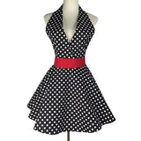 Tablier Cuisine Pin Up Noir