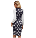 Robe Crayon À Pois | Vintage-Dressing 1