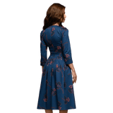 Robe Vintage Bleu Marine | Vintage-Dressing 1