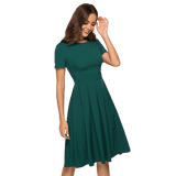 Robe Rétro Verte | Vintage-Dressing 3