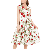 Robe Vintage Coquelicot | Vintage-Dressing 2