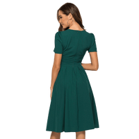 Robe Rétro Verte | Vintage-Dressing 2