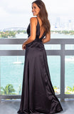 Robe Pin-Up Fendue Robe Pin-Up Rétro Chic