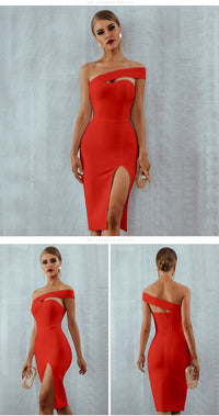 Robe Pin-Up Crayon Fendue | vintage chic