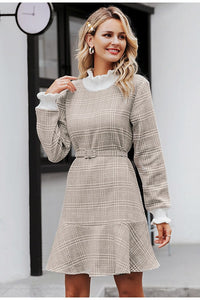 Robe Vintage Style Rétro Manches Longues Vintage-Dressing 2