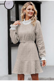 Robe Vintage Style Rétro Manches Longues Vintage-Dressing 2