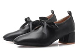 Chaussures Rétro Chic Noir Vintage-Dressing