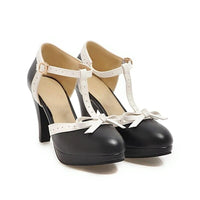 Chaussure Vintage Noir Vintage Pin-Up