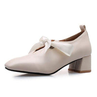 Chaussures Rétro Chic Ivoire Vintage-Dressing