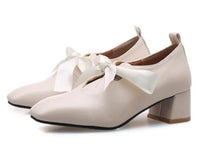 Chaussure Rétro Chic Ivoire Vintage-Dressing
