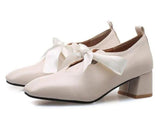 Chaussure Rétro Chic Ivoire Vintage-Dressing