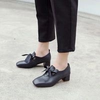 Chaussures Rétro Chic Noires Glamour Vintage-Dressing