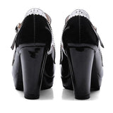 Chaussures Vintage Noeud Noir Vintage-Dressing