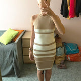 Robe Vintage Crayon Mi-Longue Rétro Chic