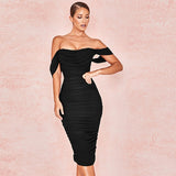 Robe Pin-Up Mi-Longue Moulante | vintage-dressing