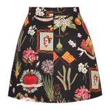 Mini Jupe Vintage <br> Noire Frida