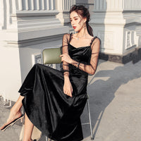 Robe Pin-Up Velours Noire