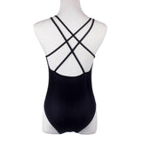 Maillot de Bain Vintage Une Pièce Noir et Blanc | Vintage-Dressing 1