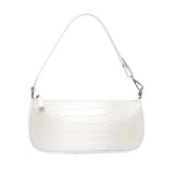 Sac à Main Croco Vintage Blanc Maroquinerie Vintage