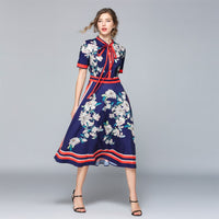 Robe Vintage Japon Manches Courtes Rétro Vintage Dressing