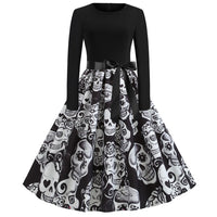 Robe Rockabilly Esprit Halloween Vintage-Dressing 11