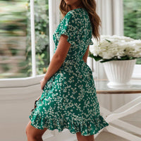Robe Pin-Up Motif Floral