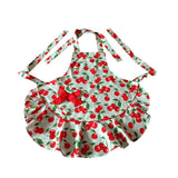 Tablier De Cuisine Vintage Motif Cerises Look Rétro