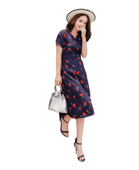 Robe Imprimée Rétro | Vintage-Dressing 1