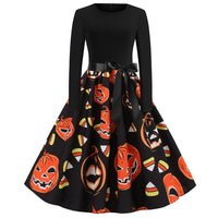 Robe Rockabilly Esprit Halloween Vintage-Dressing 8