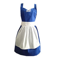 Tablier Vintage Bleu et Blanc