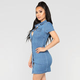 Robe Pin-Up En Jean Sexy