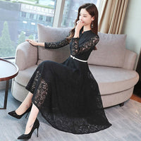 Robe Pin-Up Style Victorien Noire