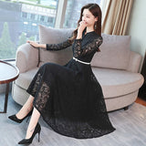 Robe Pin-Up Style Victorien Noire