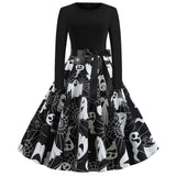 Robe Rockabilly Esprit Halloween Vintage-Dressing 2