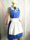 Tablier Vintage Bleu et Blanc Vintage-Dressing