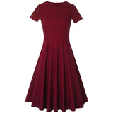 Robe Guinguette Bordeaux