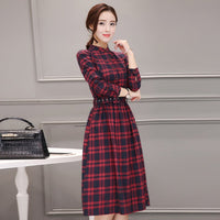 Robe Pin-Up Style Anglais Classique Rétro Chic