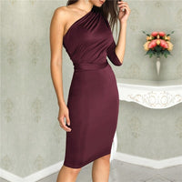 Robe Pin-Up Moulante Bordeaux