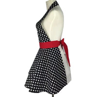 Tablier Cuisine Pin Up à Pois