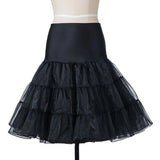 Jupon Noir Pour Robe Pin-Up