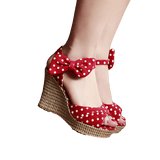 Sandales Compensées Vintage | vintage-dressing 1