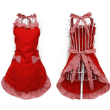 Robe Tablier Vintage Rouge Tablier Vintage-Dressing