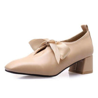 Chaussures Rétro Chic Beige Vintage-Dressing