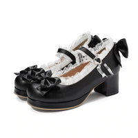 Chaussures Pin Up Rétro Chic Noir VIntage-Dressing