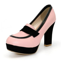 Chaussures Pin-Up Couture Rose Rétro Chic Vintage-Dressing