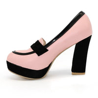 Chaussures Pin-Up Couture Rose Rétro Vintage-Dressing